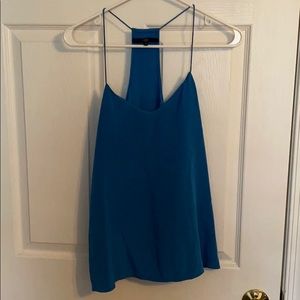 Tibi Blue Blouse